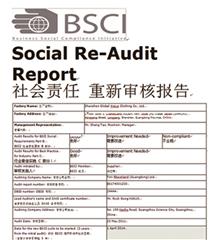 BSCI  Certification